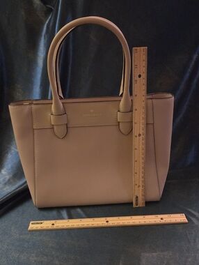 kate spade blush pink leather tote